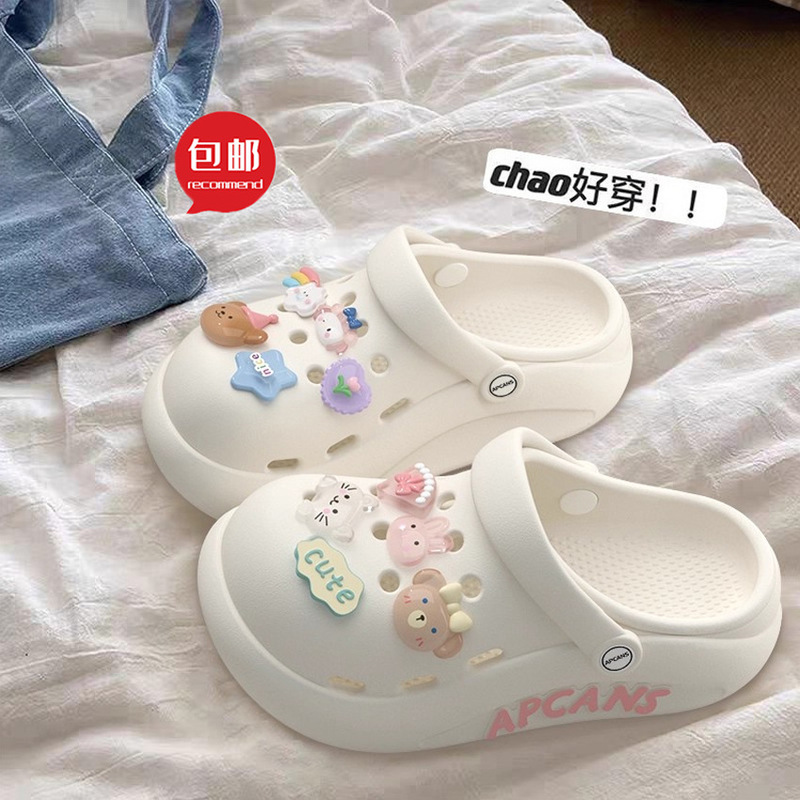 Girls' Croc Shoes Children's Slippers Summer Non-Slip Beach Shoes for Girls Indoor Sandals for Kids Girls' Croc Shoes Children's Slippers Summer Non-Slip Beach Shoes for Girls Indoor Sandals for Kids
