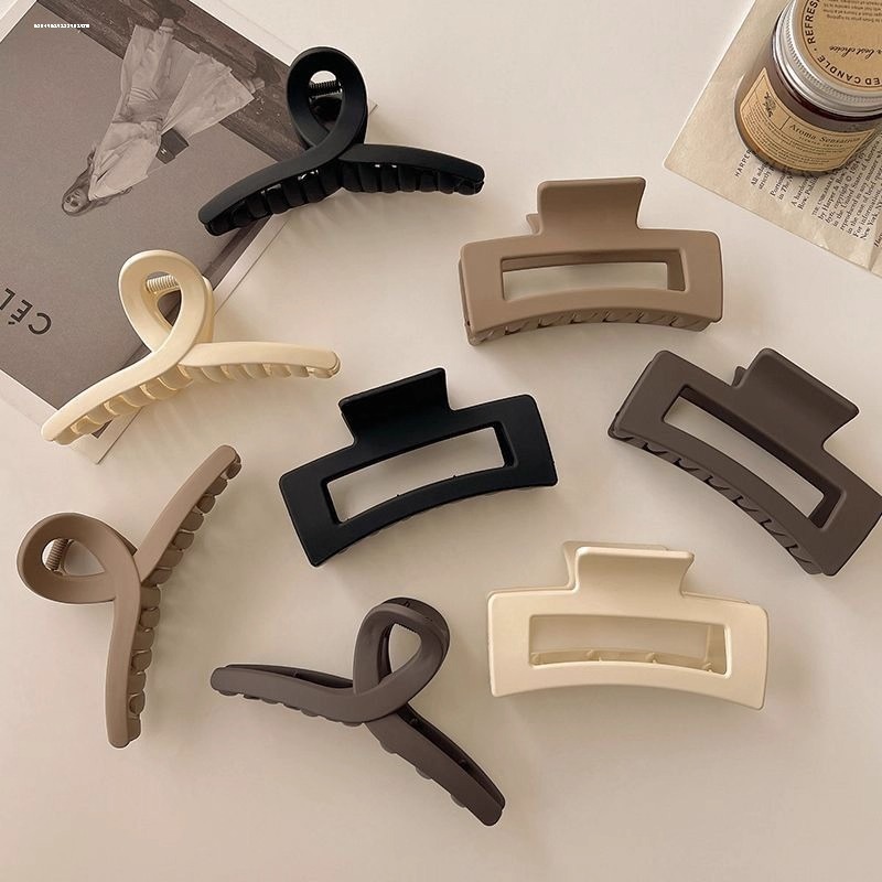 发夹饰品抓夹女后脑勺夏天夹发卡感发抓大号头发夹子2025新款跨境