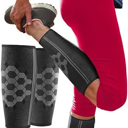 Sports thigh support band, muscle strain protection sleeve, suitable for running, basketball, and soccer, professional protective gear, fitness compression sleeve