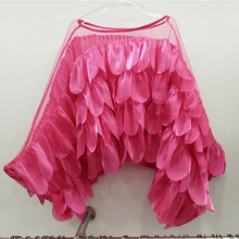 欧货时尚法式荷叶边雪纺衬衫女新款设计感小众气质长袖上衣