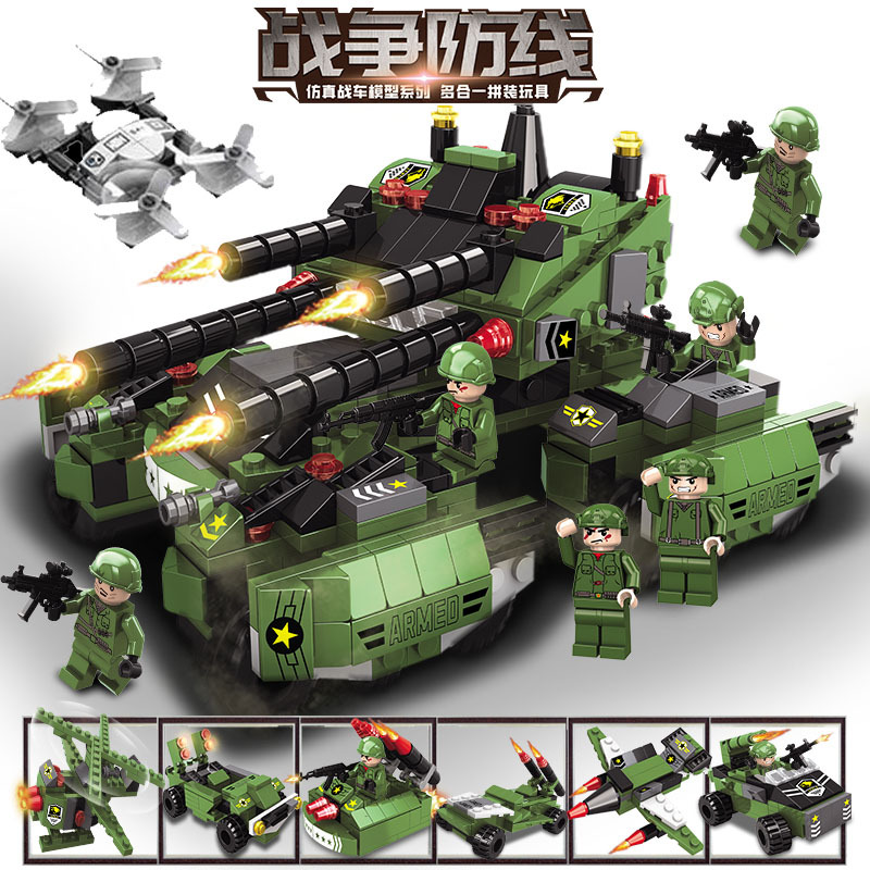 Drone mammoth attack