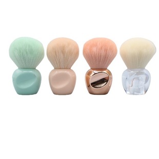 New Hourglass Manicure Dust Brush in Stock Mushroom Head Makeup Brush Single Loose Powder Blush Brush Beauty Tools Wholesale