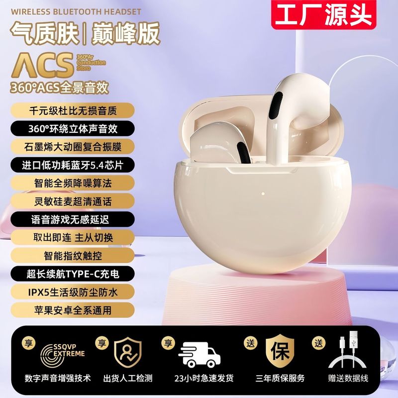 2世代PRO4イヤホン重低音E6S入耳式電気競争ゲーム運動クロスボーダーi12ステレオbluetoothイヤホン|undefined