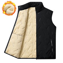 M 24465 Men's Stand Collar Fleece Vest ������������ �羳����