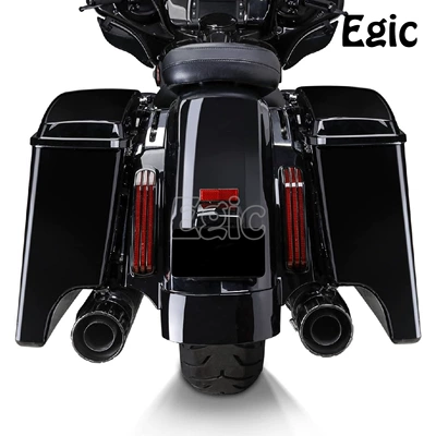 Motorcycle trunk height suitable for Harley road