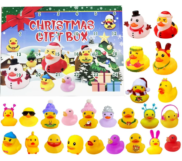 2025 new Christmas blind box ducks 24 pieces (green box)