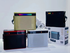 New cross-border YS224 microphone wireless Bluetooth audio dual microphone all-in-one KTV home outdoor karaoke OK