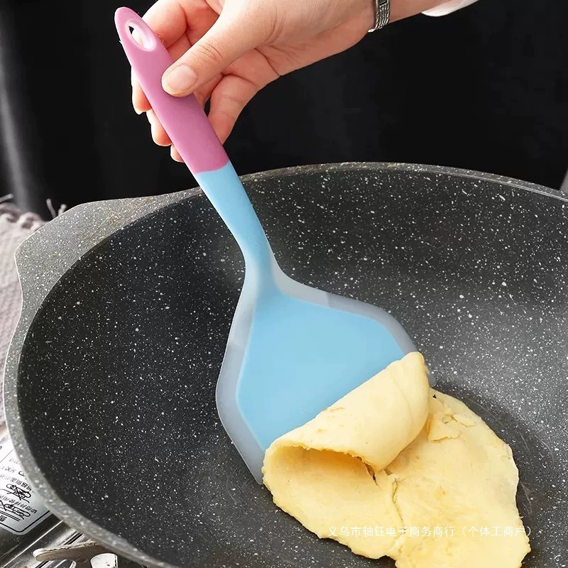 [烙饼硅胶铲耐高温不粘锅铲子锅烘焙刮刀厨房家用炒菜锅铲]
