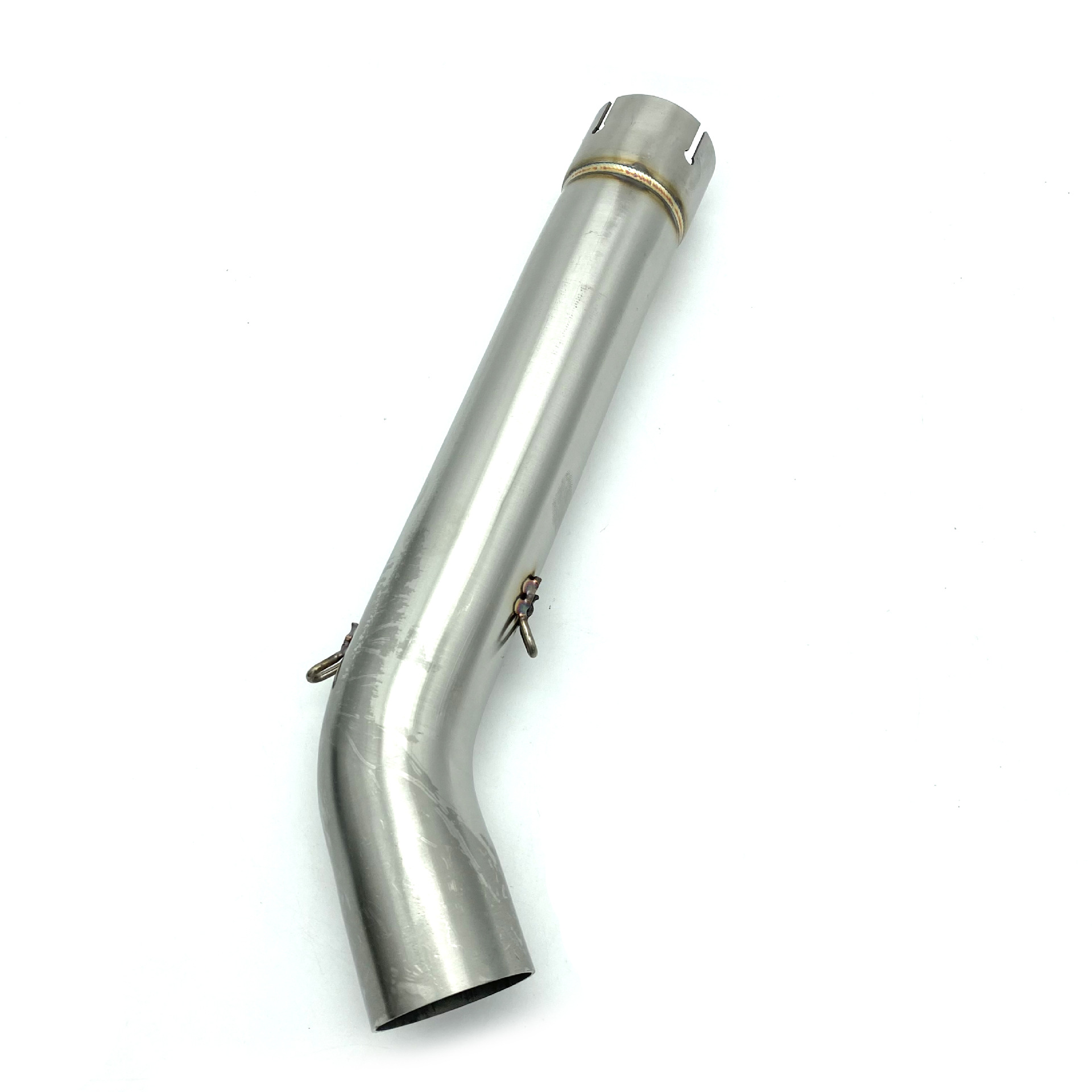 Suitable for BMW F750GS F850GS ADV 18-21 motorcycle modified exhaust pipe stainless steel middle section adapter