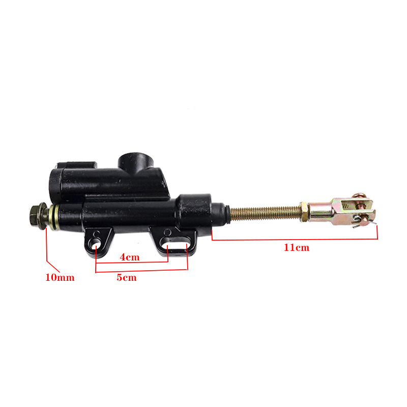 Atv Beach Bike Off-Road Motorcycle Parts Brake Master Cylinder High-Speed Rear Brake Upper Pump Straight Pump Foot Brake Pump