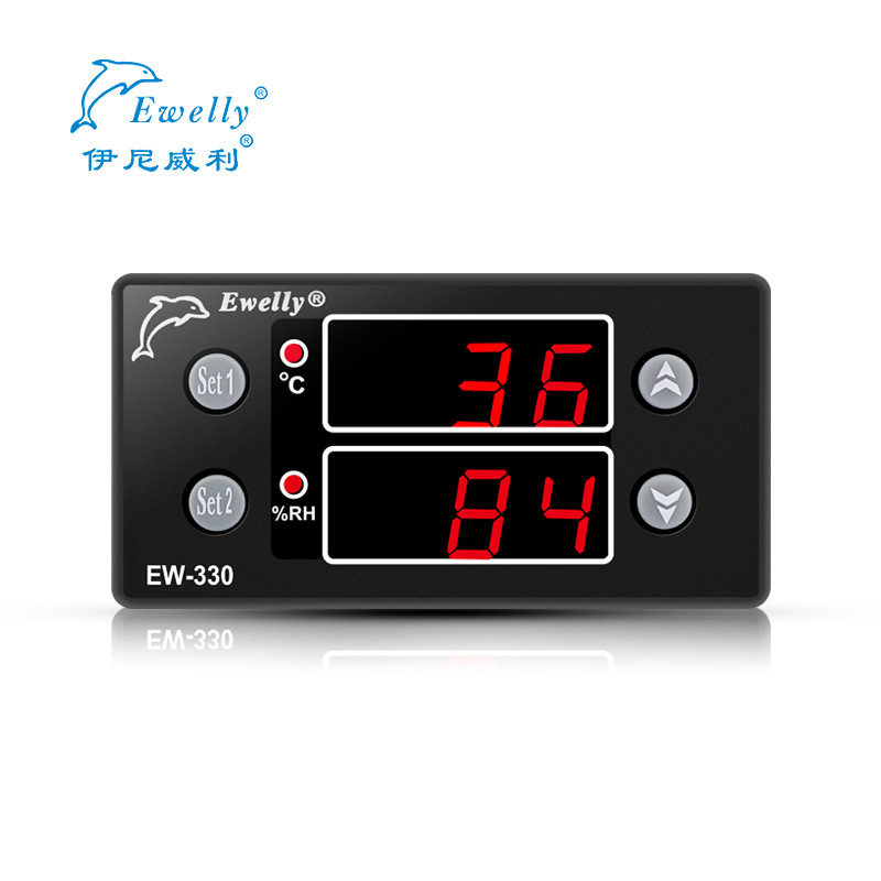 Iniwelli Constant Temperature and Humidity Dual Display Intelligent Controller