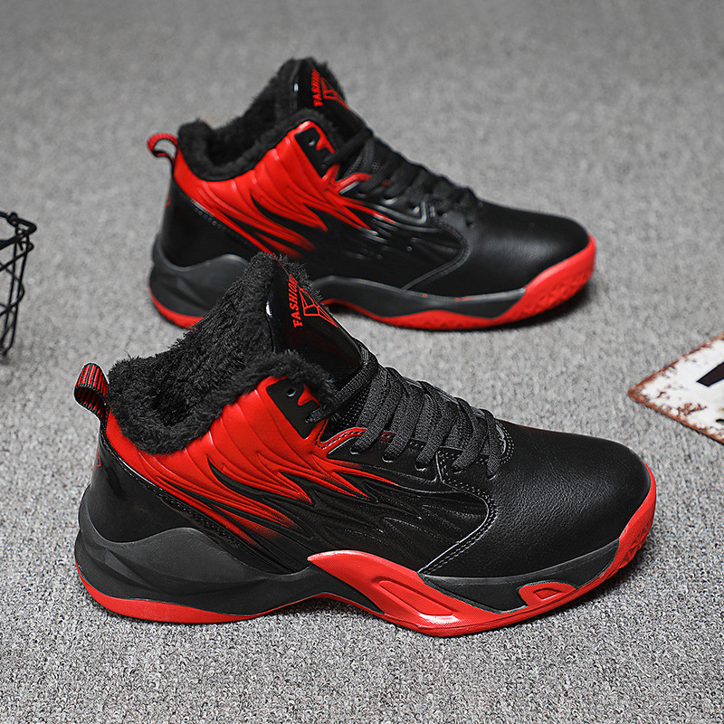 Scarpe da basket per bambini da combattimento reali scarpe da ginnastica traspiranti impermeabili per giovani maschili di grandi dimensioni Scarpe sportive da basket di alta qualità per uomo autunno e inverno_voghion.com