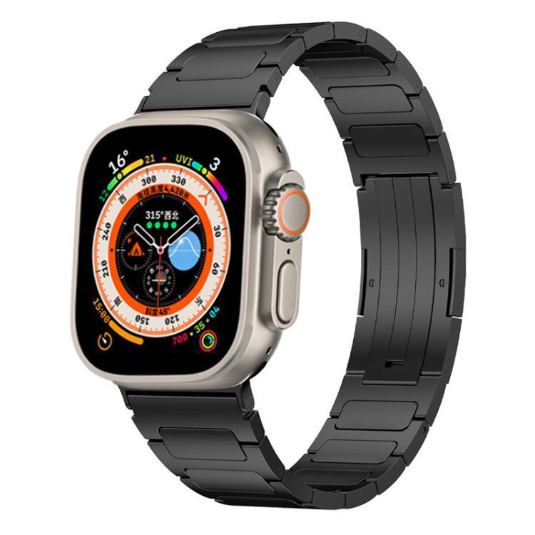 Correa de acero inoxidable con hebilla en I para Apple Watch 42 / 44 / 45 / 46 / 49mm de acero general