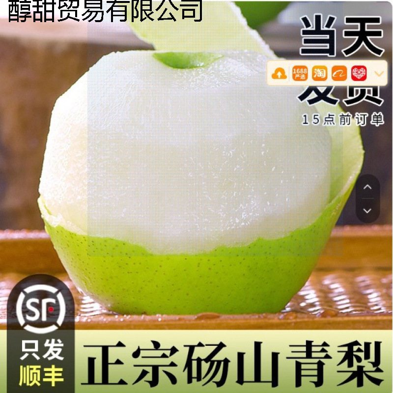 梨都砀山梨子翠冠梨当季水果新鲜9斤皮青梨皇酥梨整箱应香梨