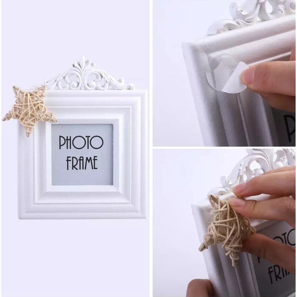 Pegamento acrílico de doble cara sin costuras, pegamento redondo, pegamento de punto redondo, dispensador de bricolaje hecho a mano, troquelado de pegamento de doble cara nano al por mayor