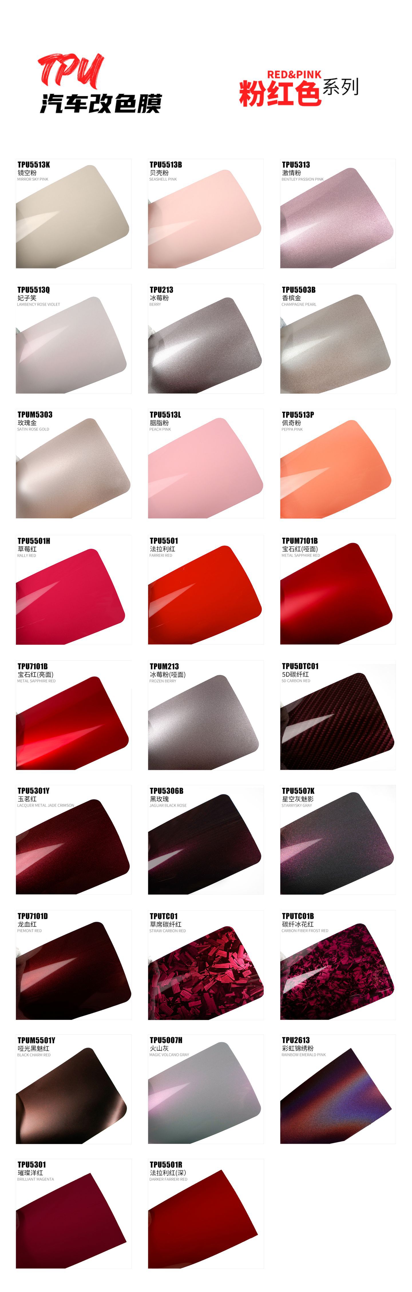 Factory Direct Sales Tpu Paint Surface Transparent Protective Film Self-Healing Anti-Scratch No-Bake Car Film Invisible Car Wrap Ppf
