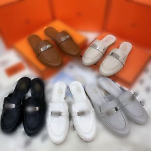 H�ҟ��N�¿���ٿ۰���^ŮЬ�ճ����s��ɫ�⴩���e��Ьhalf shoe