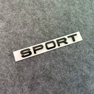 models; includes the SV version lettering – Car logo - standard-sportglossy-black