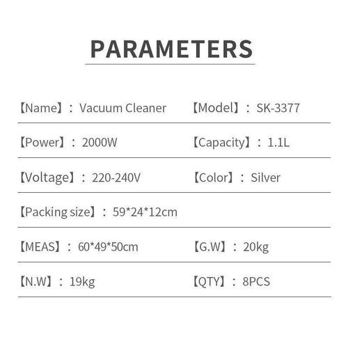 European Regulation Cross-border SOKANY3377 Handheld Multi-function Powerful Suction Wireless Charging Vacuum Cleaner