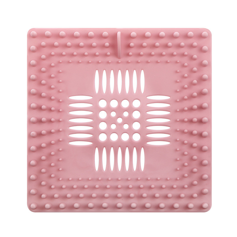 Filtro Drenaje Cuadrado de Plástico Antiolor, Filtro de Pelo para Fregadero y Cocina image 5