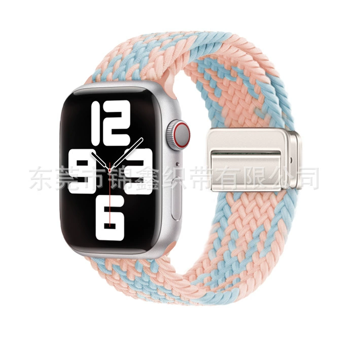 Apple, woven nylon metal watch strap