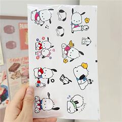 工場現物三麗欧漫画手帳シールパチャ犬透明PVCコップ防水装飾シール卸売り
