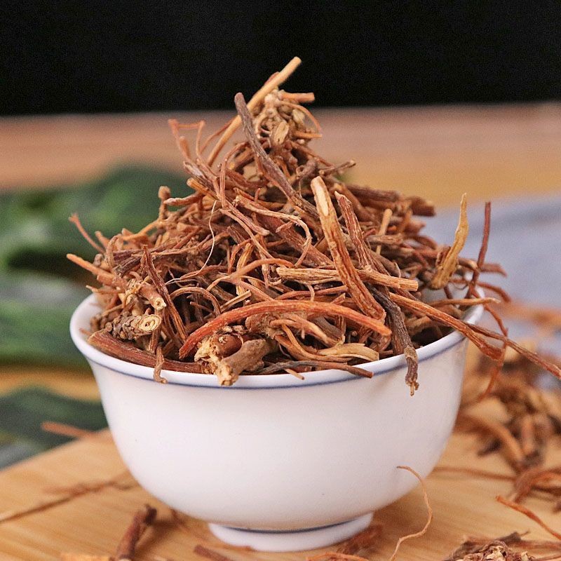 Dried Gentian Root Long Dan Cao 500g Sulfur Free Chinese Herbal Decoction Slices specifications