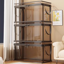 书本收纳箱书箱学生装书的整理袋子可折叠透明书籍旧书防包邮批发