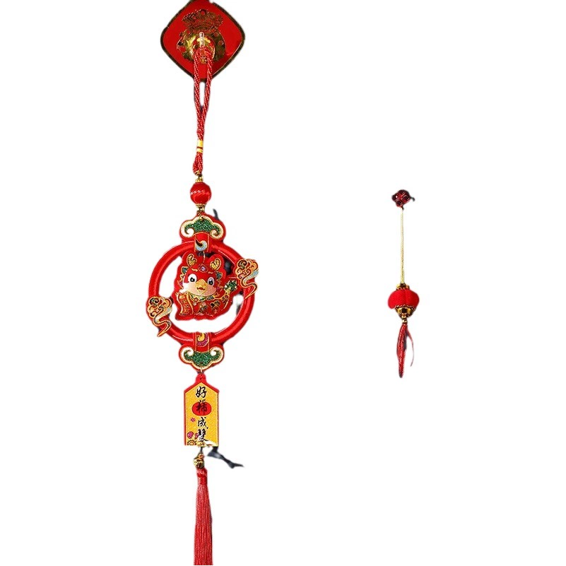 Новогодний кулон, украшение, Новый год 2025, новый макет сцены гостиной, Весенний фестиваль, праздничный новогодний кулон в виде змеиного года, оптовая продажа