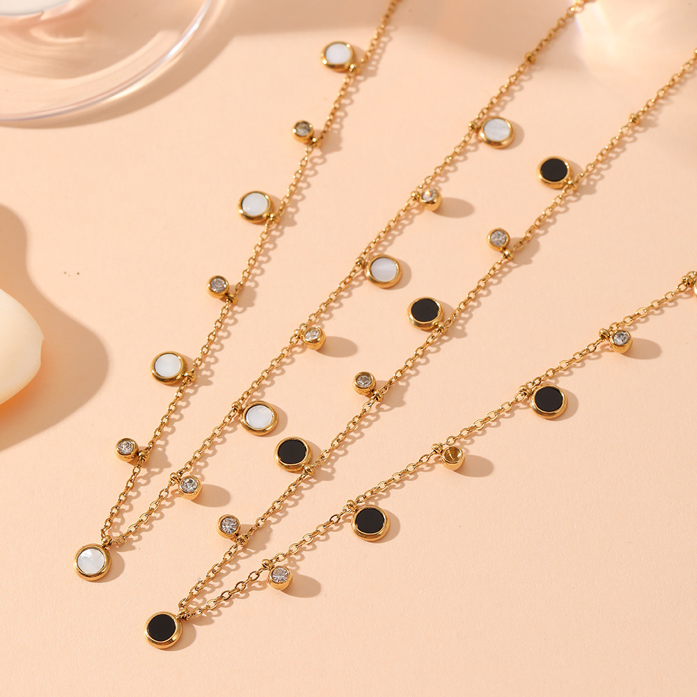 fashionable trend brand necklace stainless steel
