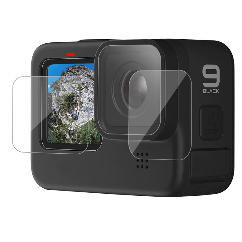 Защитная пленка для камеры TELESIN Tai Xun Gopro12 закаленная пленка GOPRO11/10/9 защитная плёнка для камеры стеклянная пленка