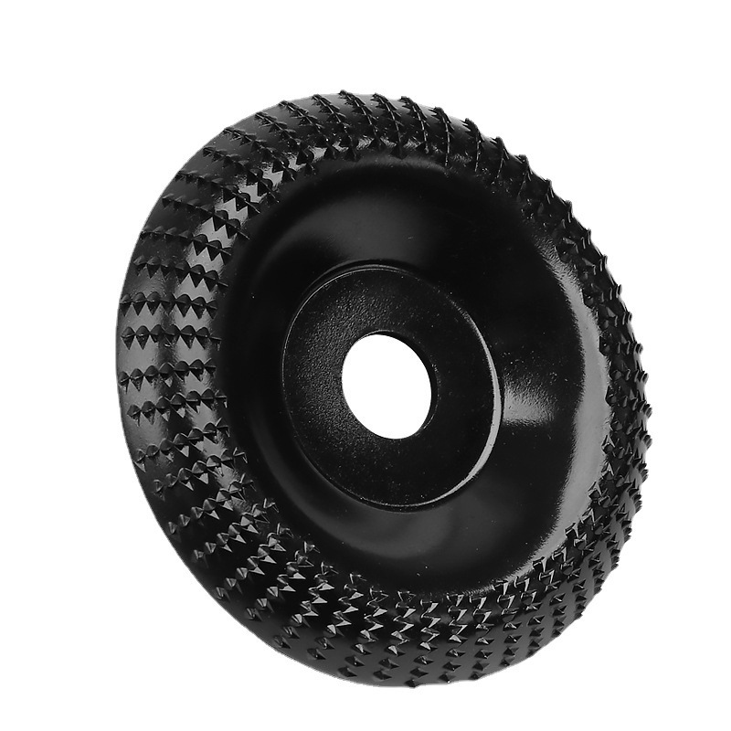 木工打磨刺盘100型角磨机磨片平面锯齿弧形磨轮异形木锉刀茶盘刀