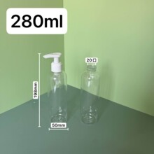 280ml 20��͸��PET�Aƿ �����÷��bƿ ϴ�o/ϴ��Һ��ƿ �S��ֱ��