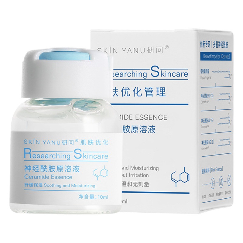 Yanwen ceramide liquid soothing barrier cutin improving redness hydrating moisturizing essence beauty salon