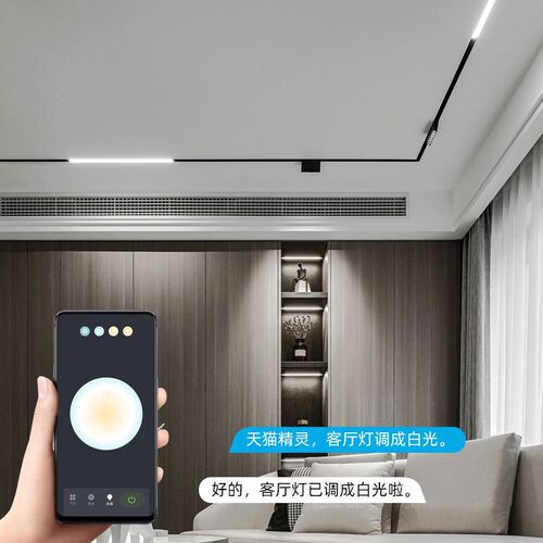 Magnetic Lamp Xiaomi Xiaoai Tuya Smart System Mobile Phone Voice Control Home Smart Magnetic Track Lamp
