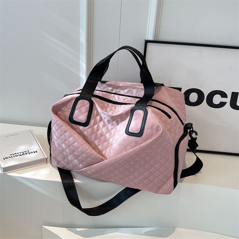 Bolso de mujer 2025 nuevo equipaje de viaje de gran capacidad, bolso de vacaciones de corta distancia de alta calidad.