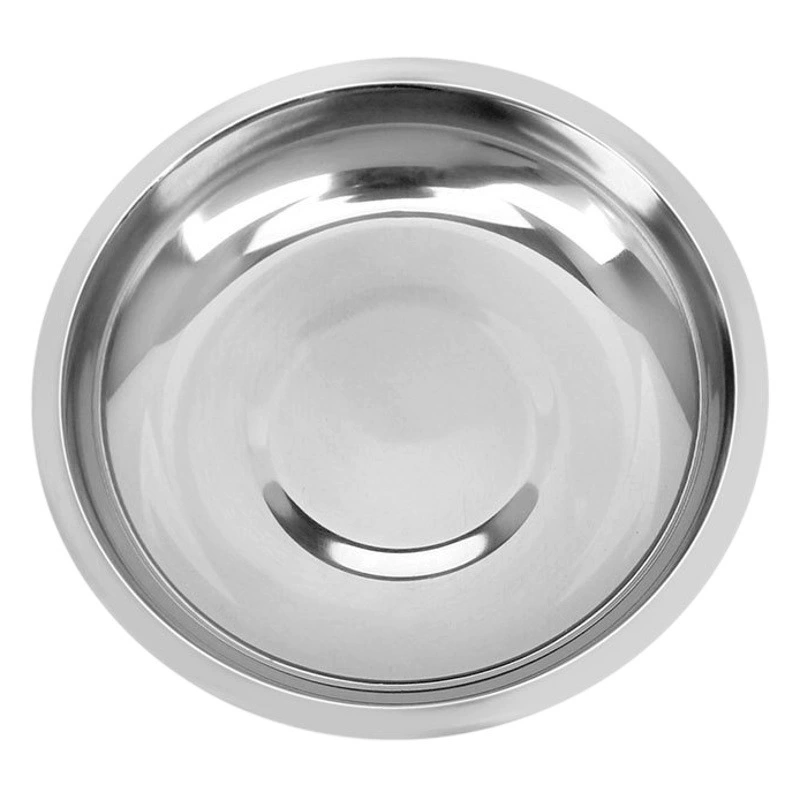 Круглое блюдо из нержавеющей стали мини блюдо приправа блюдо лоток соевый соус блюдо приправа закуска окунания соус блюдо плоское дно 6 см
