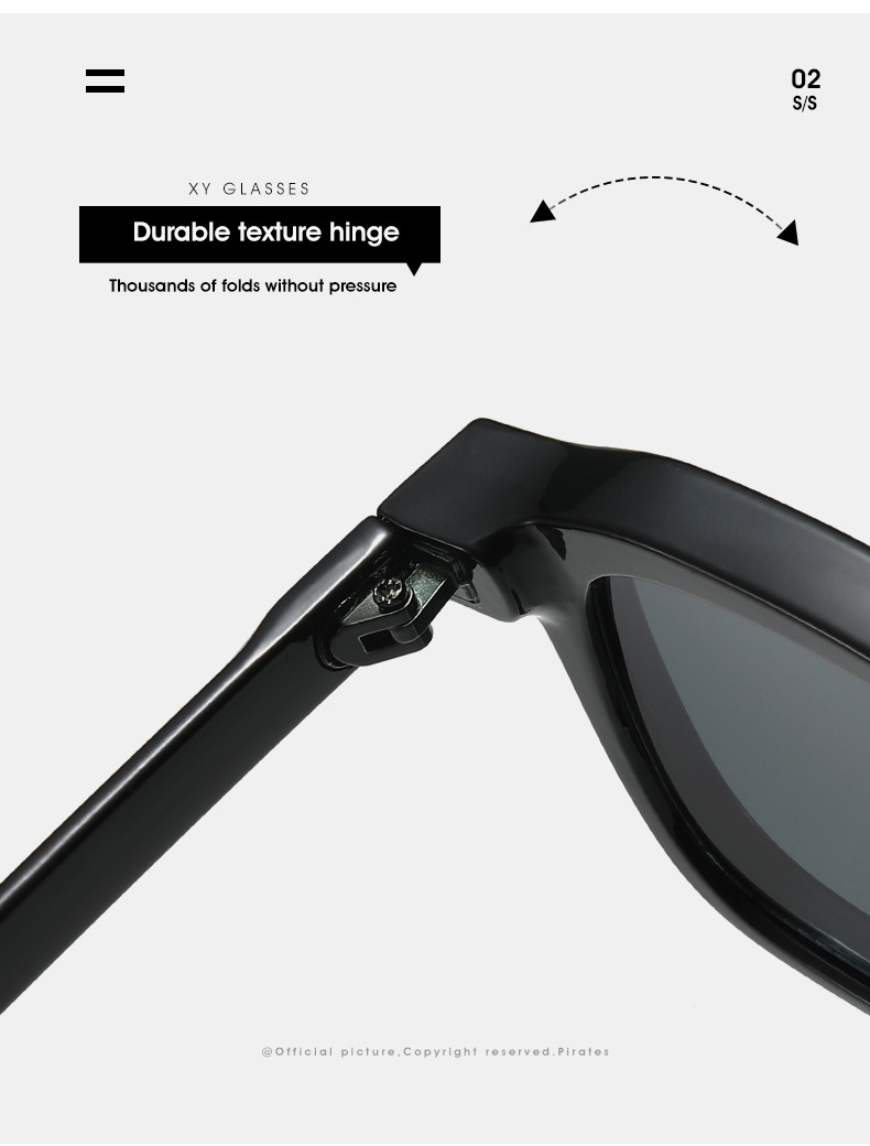 33g Weight Full Frame Glasses Structure Sunglasses Classification PC, UV400 Protection Lens Material Square Glasses Style Outdoor, Travel Occasion Solid Color Pattern All Seasons Season Unisex Gender Simple Style, Classic Style Style Grey, Black Color Simple Style Classic Style Solid Color PC UV400 Protection Square Full Frame Women's Sunglasses 17