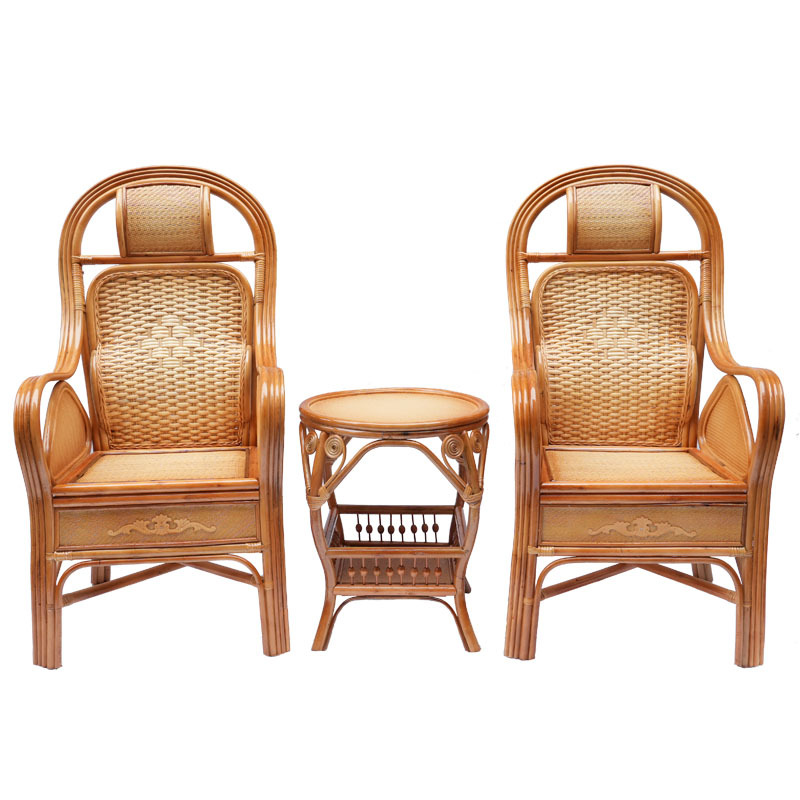 오렌지 2 + 고급 라운드 티 테이블