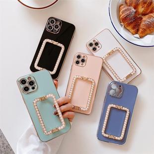 For Apple 16 Mobile Phone Shell Folding Mobile Phone Shell Apple 15/14/13 Pearl Folding Plated Shell Apple 16PR
