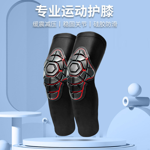 Wholesale motorcycle riding knee pads and elbow pads, quick-drying basketball leg pads, motorcycle rider off-road equipment, warm sports knee pads