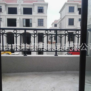 佛山铝合金护栏厂家 供应惠州楼盘工程阳台护栏 空调栏杆别墅栏杆