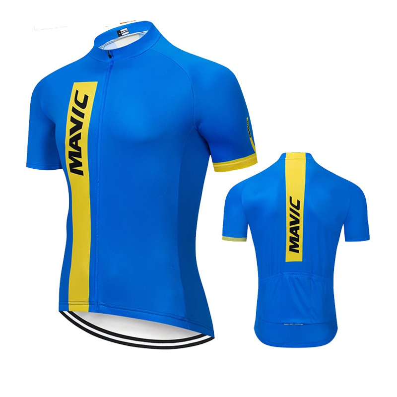 New cycling suit men's short-sleeved cycling suit mountain bike summer top shorts road cycling clothes quick-drying New cycling suit men's short-sleeved cycling suit mountain bike summer top shorts road cycling clothes quick-drying