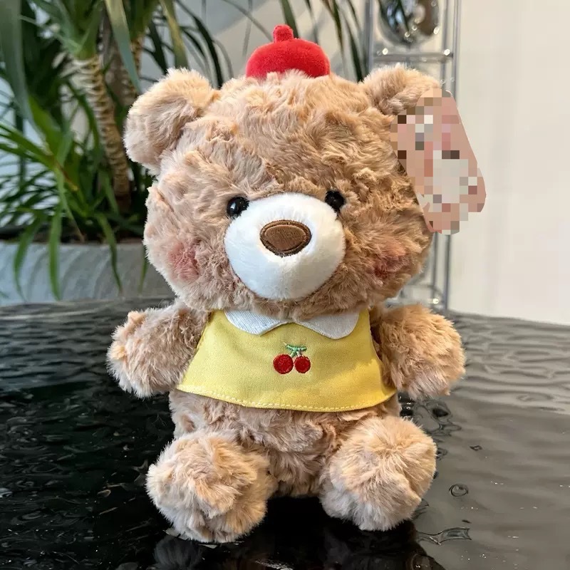 Muñecos de peluche para máquinas de garra de 8 pulgadas, tamaño pequeño para bodas y regalos creativos, venta al por mayor de fábrica.