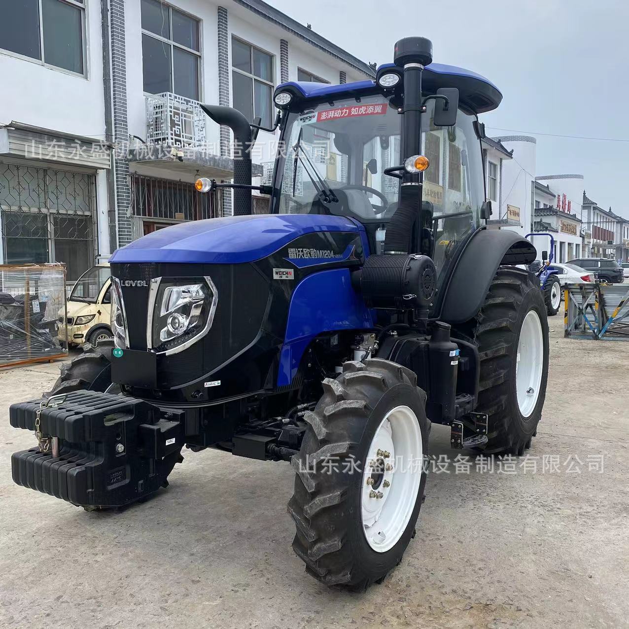 雷沃欧豹M1204-4X(G4)拖拉机空调驾驶室1204四驱犁地旋耕机 定金