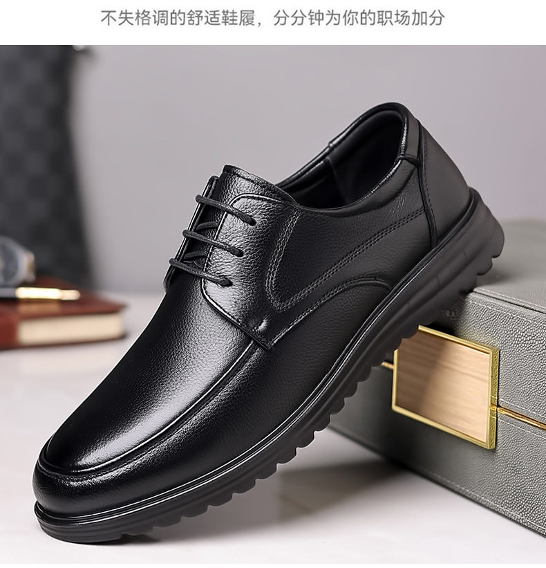 Giày lười nam da bò mềm đế êm, kiểu mũi tròn gót thấp, size lớn cho người lớn tuổi — CS8877 Màu Nâu, CS8877 màu đen chi tiết 17