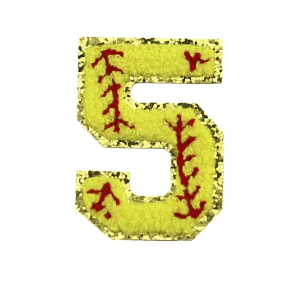 Number 5*yellow