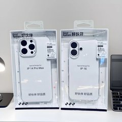 PC アイス透明 iPhone16promax 透明携帯電話ケース Apple 15 ハードシェル Huawei p80 超シンプル