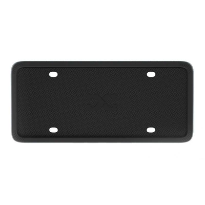 American Standard Silicone License Plate Frame American Car Silicone License Plate Frame American Waterproof License Plate Frame Car Supplies (License plate holder/license plate holder) - xc-w170-black