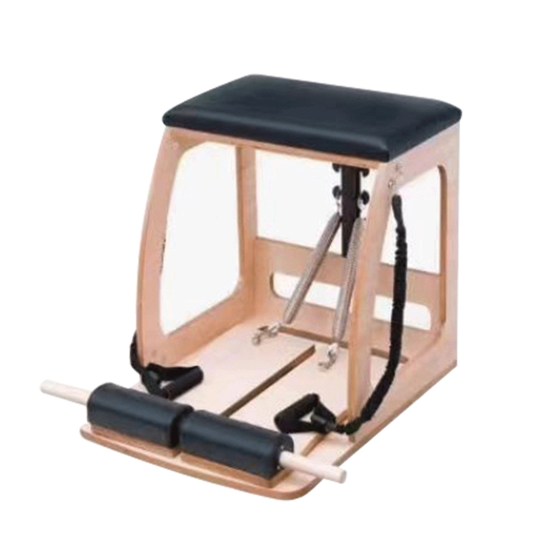 Fabricante de entrenador de pilates de barril de escalera, tipo de cama de núcleo de pilates de barril de escalera hueco, set de cinco piezas
